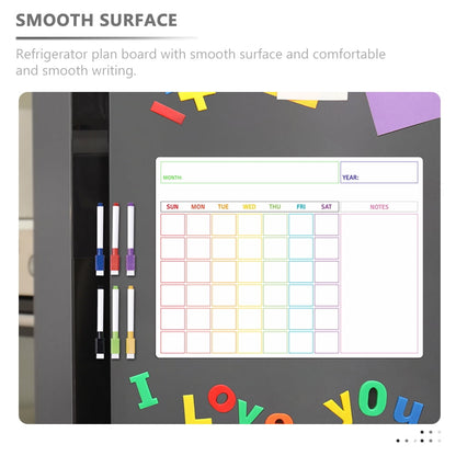 HOOWIFFY Magnetic Whiteboard Erasable Note Boards for Refrigerator, Home, Office, Kitchen, and School Use V1189-WXFWAL-20260326-02507