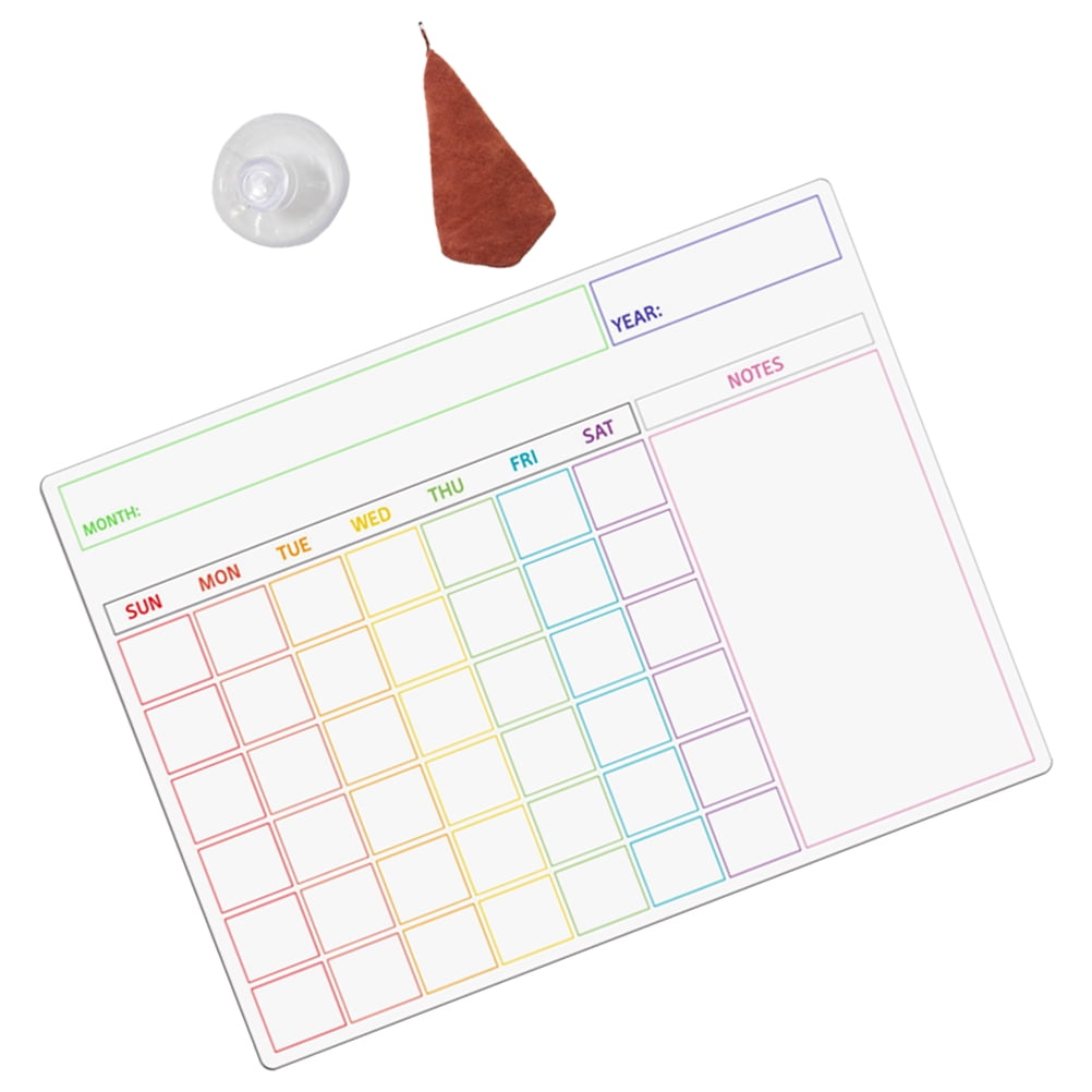 HOOWIFFY Magnetic Whiteboard Erasable Note Boards for Refrigerator, Home, Office, Kitchen, and School Use V1189-WXFWAL-20260326-02507