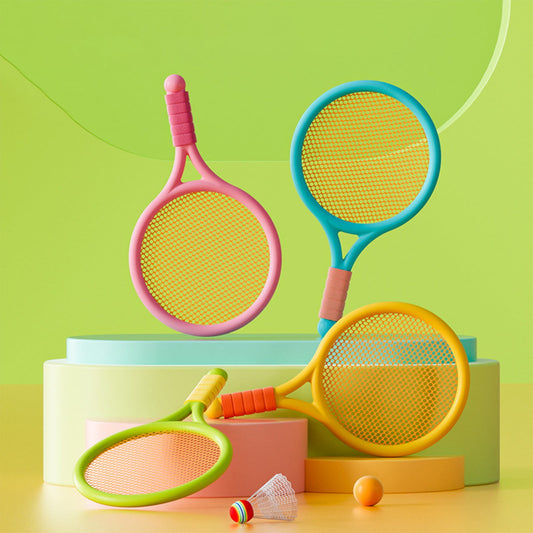 Chmadoxn Kids Badminton & Tennis Set - Racket Family Sports Gift with Balls, Lightweight Beginner Gear for V1189-WXFWAL-20260326-02508