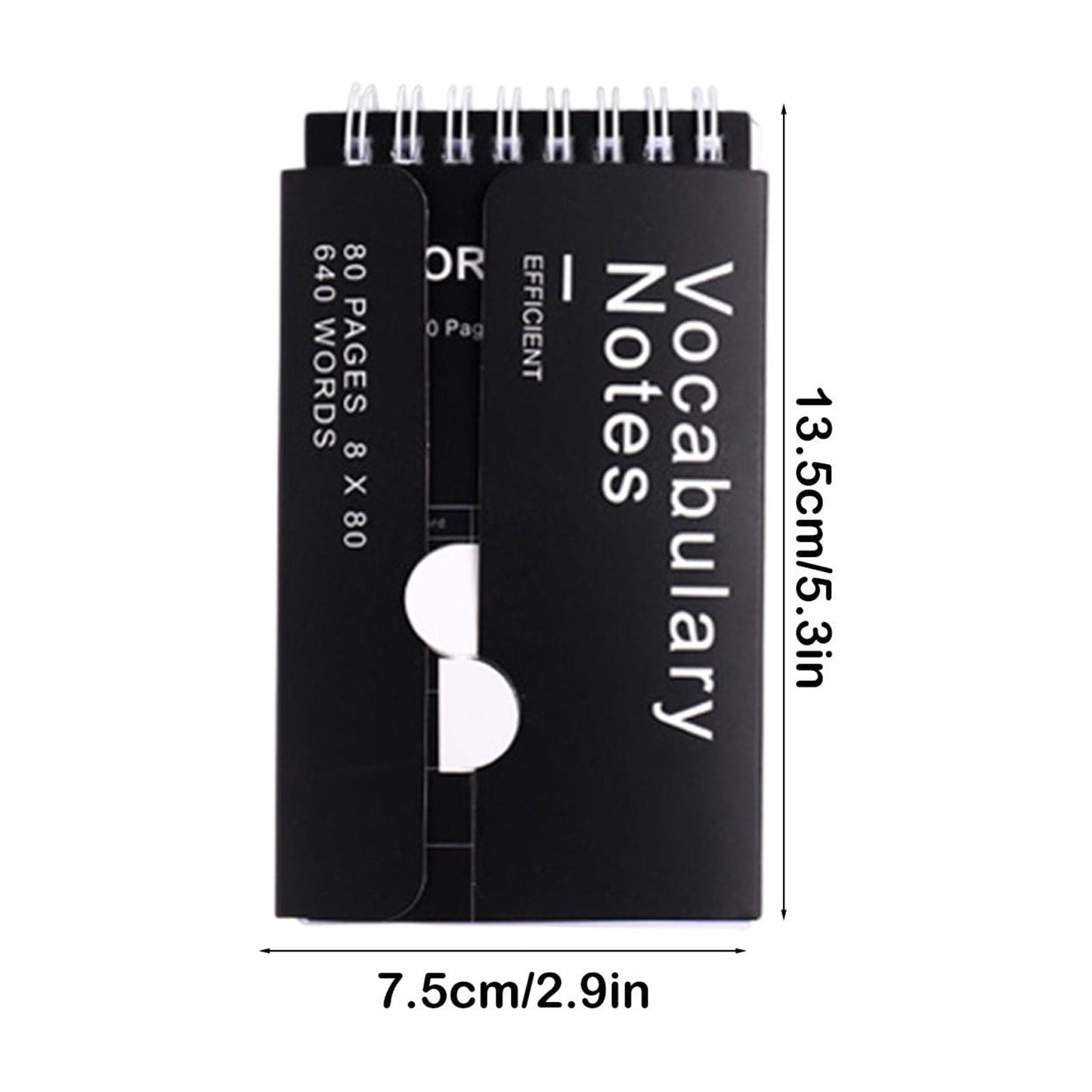 Kdkad Mini Spiral Memo Pads - Pocket-Sized Coil Notebook Set with Ring Binding for Vocabulary, Study Notes & V1189-WXFWAL-20260326-02531