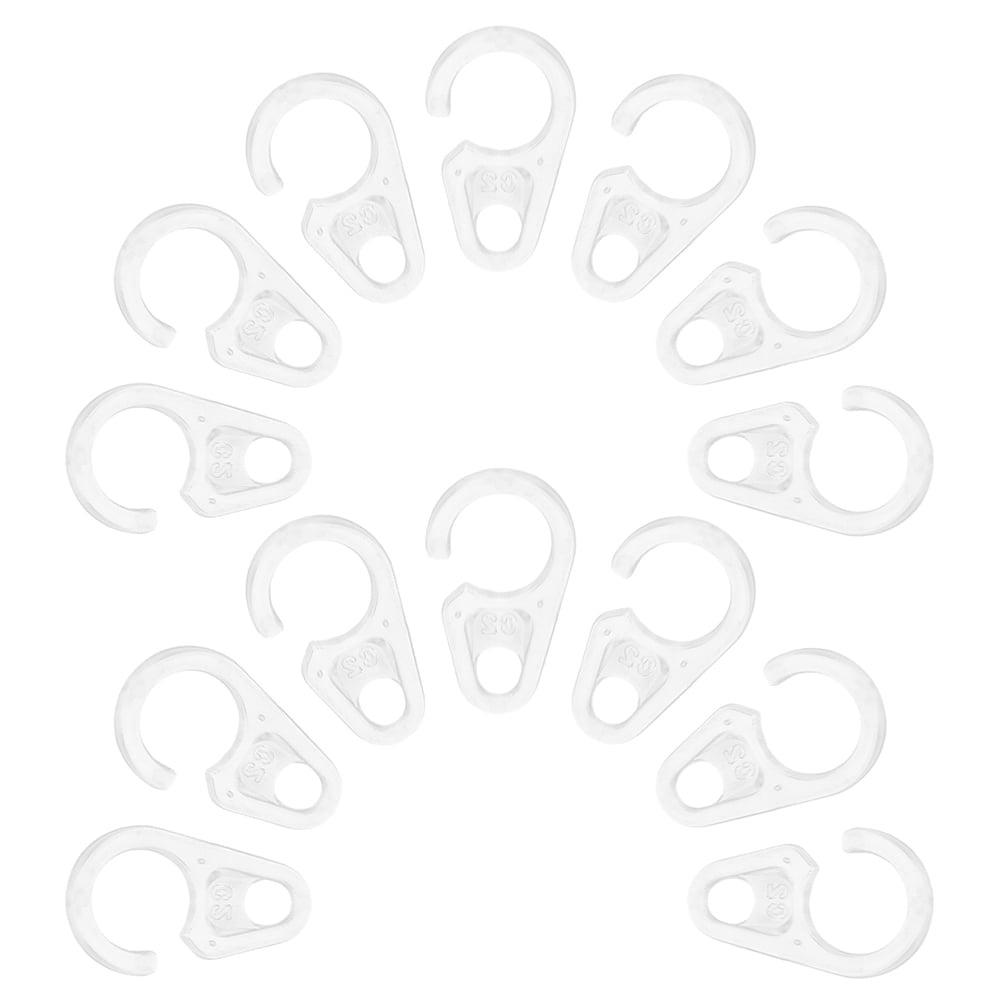 HOOWIFFY 30Pcs Curtain Hoops Transparent Plastic for Effortless Installation Home Decor V1189-WXFWAL-20260326-02545