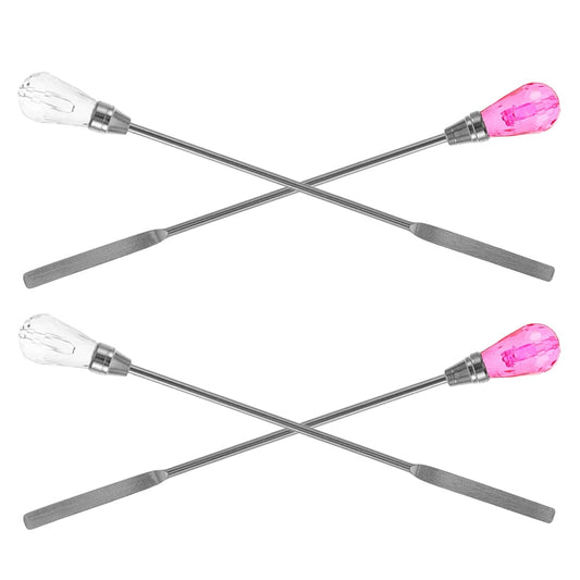 HOOWIFFY 4-Pack Metal Wax Stirring Sticks for Candle Making, Wax Seals, and Crafting, Assorted Colors V1189-WXFWAL-20260326-02548