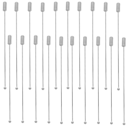 HOOWIFFY Stainless Steel Stick Pins for Crafts and Hats, Elegant and Portable, 20 Pieces V1189-WXFWAL-20260326-02550