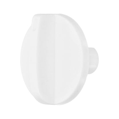 HOOWIFFY Appliance Temperature Knob Thermostat Control Knob Plastic White 1Pcs for Display Cabinet V1189-WXFWAL-20260326-02551