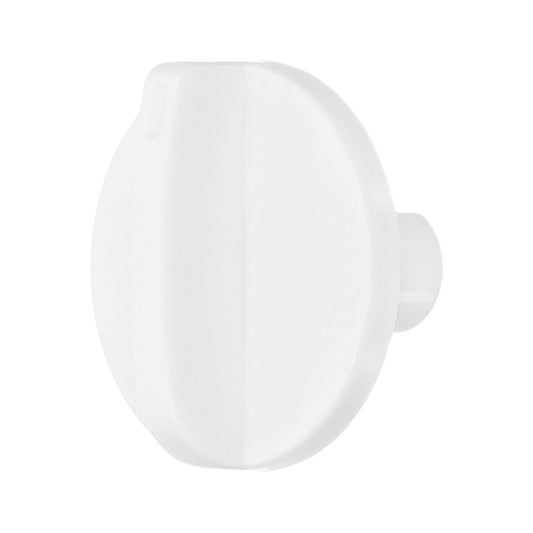 HOOWIFFY Appliance Temperature Knob Thermostat Control Knob Plastic White 1Pcs for Display Cabinet V1189-WXFWAL-20260326-02551
