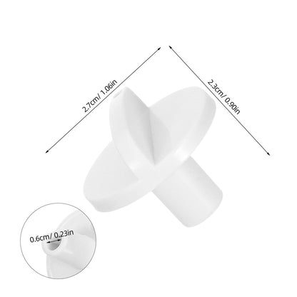 HOOWIFFY Appliance Temperature Knob Thermostat Control Knob Plastic White 1Pcs for Display Cabinet V1189-WXFWAL-20260326-02551