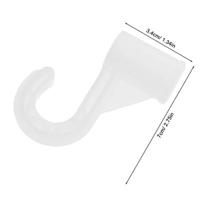 HOOWIFFY Wardrobe Accessories Closet Pole Bracket Hooks, , Easy Install, Space Saving, Closet Organizer V1189-WXFWAL-20260326-02555