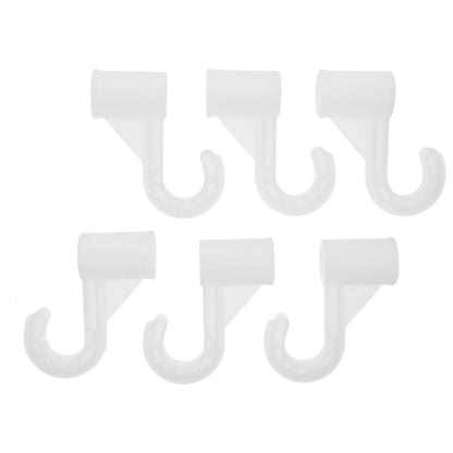 HOOWIFFY Wardrobe Accessories Closet Pole Bracket Hooks, , Easy Install, Space Saving, Closet Organizer V1189-WXFWAL-20260326-02555