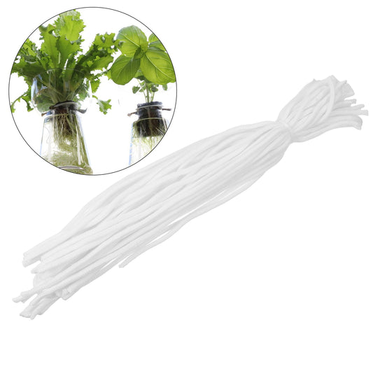 HOOWIFFY 50pcs Self Watering Wick Cord for Hydroponic , Cotton Plant Care Accessories for Indoor Gardening V1189-WXFWAL-20260326-02556