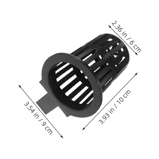 HOOWIFFY 6Pcs Black Fish Tank Plant Holder for Hydroponic Aquatic Plants with Slots V1189-WXFWAL-20260326-02558