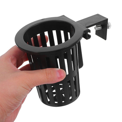 HOOWIFFY 6Pcs Black Fish Tank Plant Holder for Hydroponic Aquatic Plants with Slots V1189-WXFWAL-20260326-02558