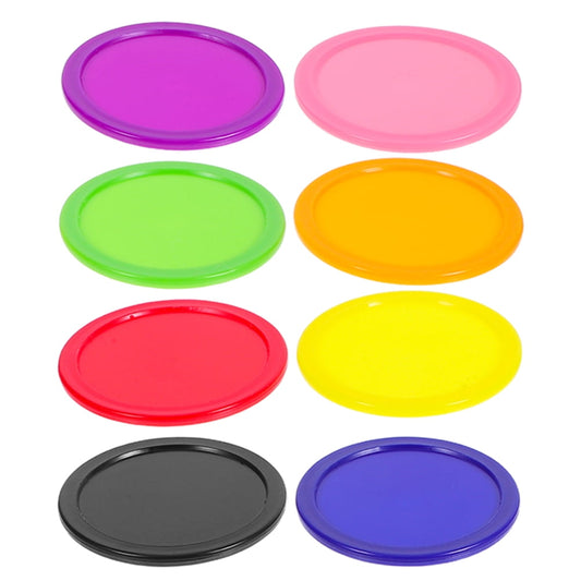 HOOWIFFY Plastic Air Hockey Pucks for Tournament Play, Multi- V1189-WXFWAL-20260326-02559