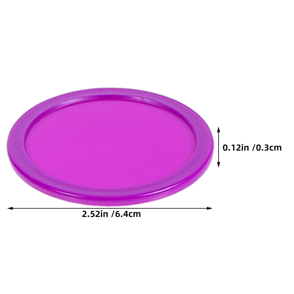 HOOWIFFY Plastic Air Hockey Pucks for Tournament Play, Multi- V1189-WXFWAL-20260326-02559
