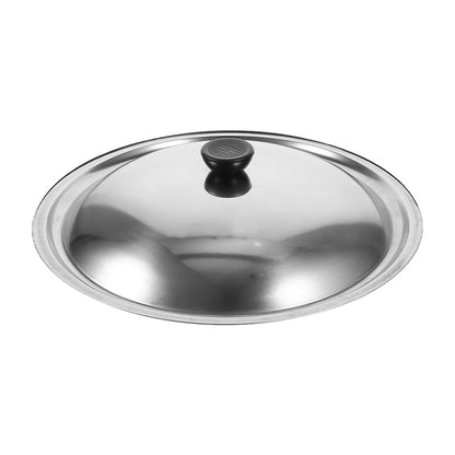 HOOWIFFY Stainless Steel Pot Lid for Kitchen Easy Clean Universal Pan Cover with Sturdy Handle 11.8 Inches V1189-WXFWAL-20260326-02589