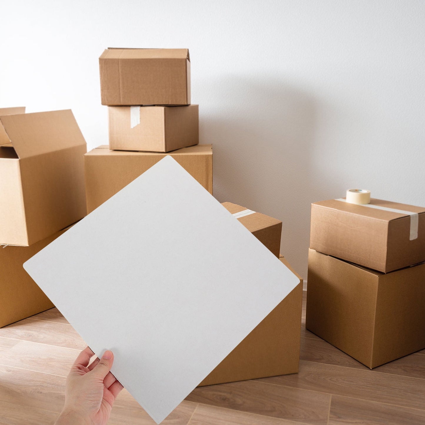 HOOWIFFY White Cardboard Sheets for Mailing, Crafting, Projects, Home Use, Lightweight and Material V1189-WXFWAL-20260326-02590