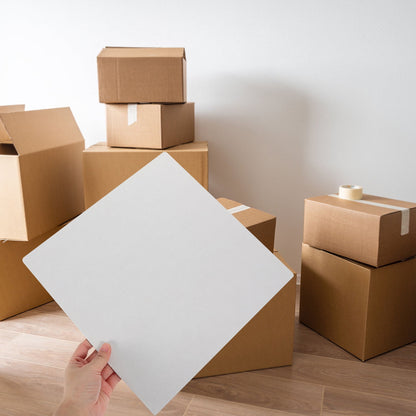 HOOWIFFY White Cardboard Sheets for Mailing, Crafting, Projects, Home Use, Lightweight and Material V1189-WXFWAL-20260326-02590