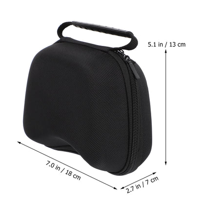 HOOWIFFY Black Game Controller Protective Case with EVA Material, Scratch-Resistant and Shockproof Lining for V1189-WXFWAL-20260326-02604
