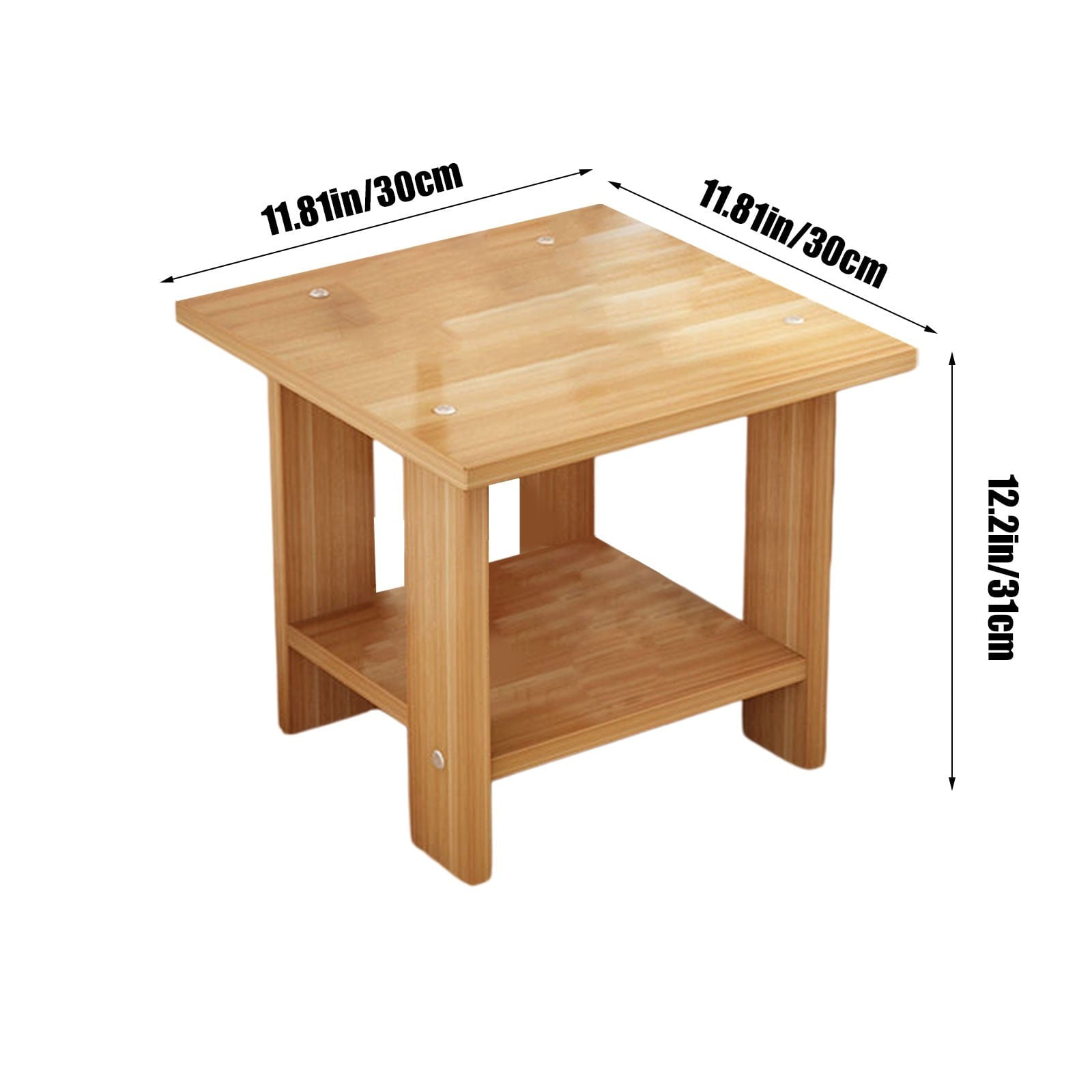 Kdkad Compact Multi-Functional Side Table, Small Accent End Table for Sofa, Bedside, Living Room & Apartment, V1189-WXFWAL-20260326-02609