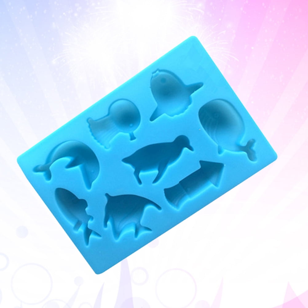 HOOWIFFY Ocean Animal Candy Mold Silicone Mold for Party Baking Chocolate Jelly 1 Piece V1189-WXFWAL-20260326-02616