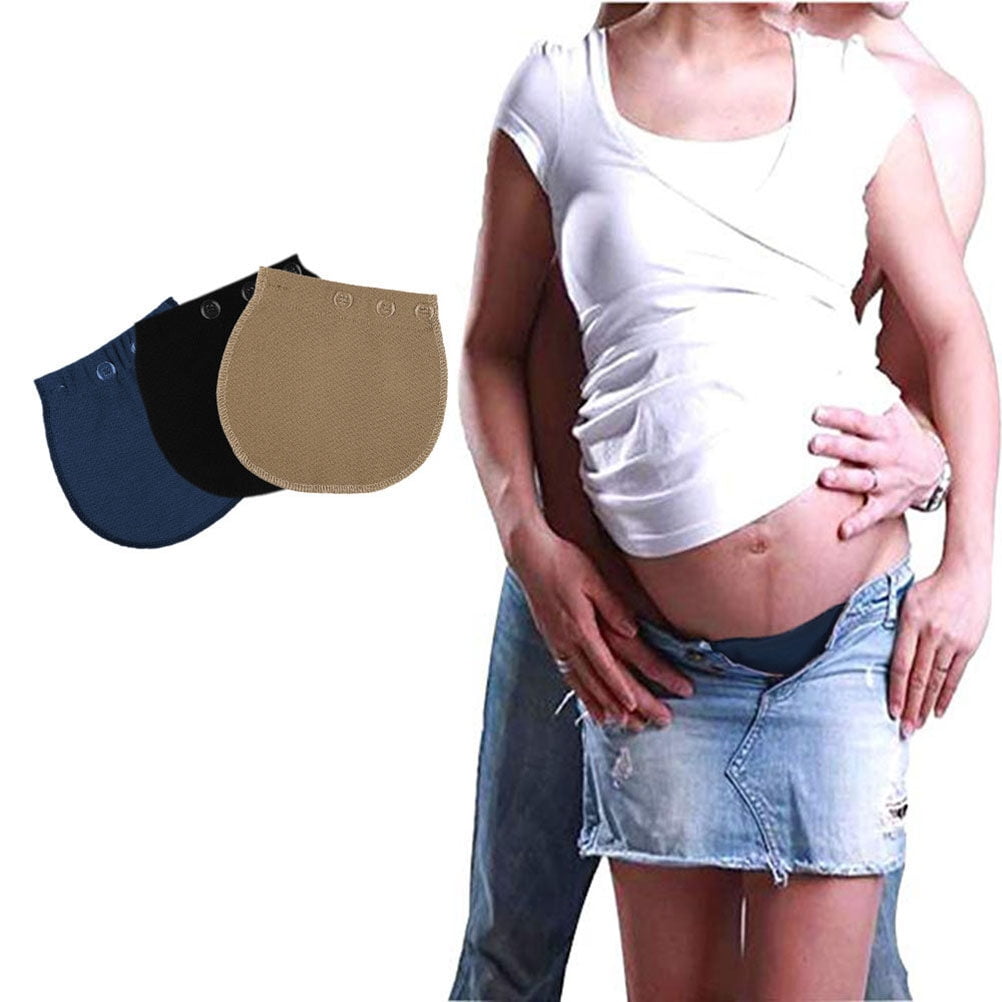 HOOWIFFY 3-Pack Adjustable Waist Button Repair Patch Elastic Band for Pants and Jeans V1189-WXFWAL-20260326-02622