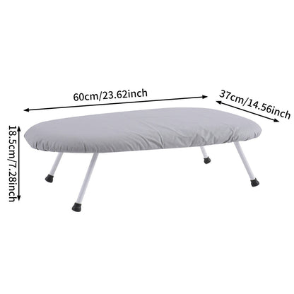 Kdkad Desktop Ironing Board, Small Folding Tabletop Iron Board with Heat-Resistant Cover, Portable for Dorm, V1189-WXFWAL-20260326-02626