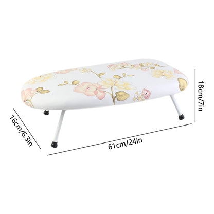 Kdkad Desktop Ironing Board, Small Folding Tabletop Iron Board with Heat-Resistant Cover, Portable for Dorm, V1189-WXFWAL-20260326-02630