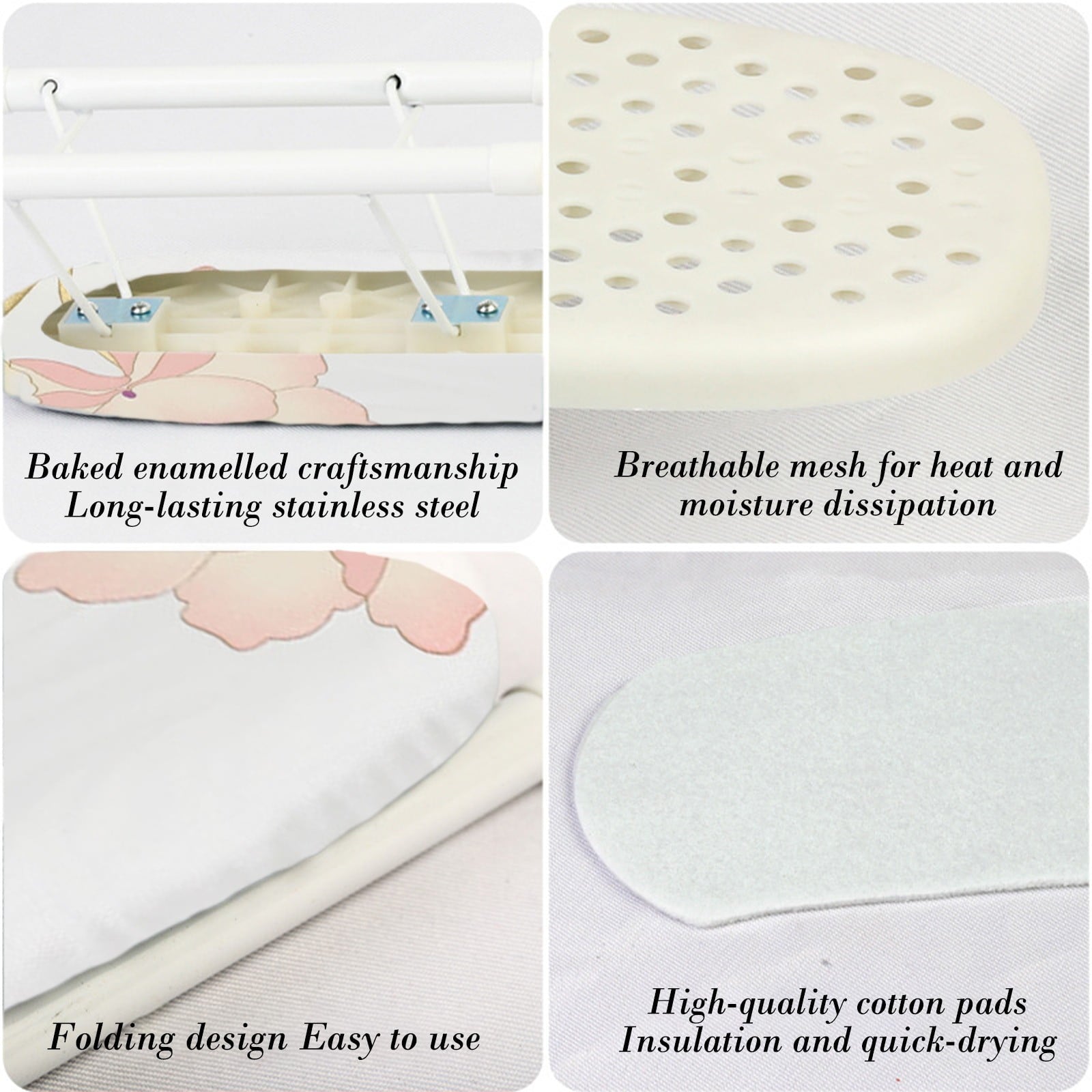 Kdkad Desktop Ironing Board, Small Folding Tabletop Iron Board with Heat-Resistant Cover, Portable for Dorm, V1189-WXFWAL-20260326-02633
