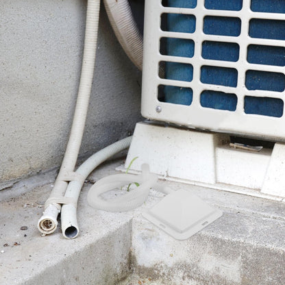 HOOWIFFY Air Conditioner Drip Pan Set with Plastic Drain Tray and Hose, Efficient Water Catcher for AC Units V1189-WXFWAL-20260326-02643
