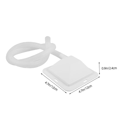 HOOWIFFY Air Conditioner Drip Pan Set with Plastic Drain Tray and Hose, Efficient Water Catcher for AC Units V1189-WXFWAL-20260326-02643