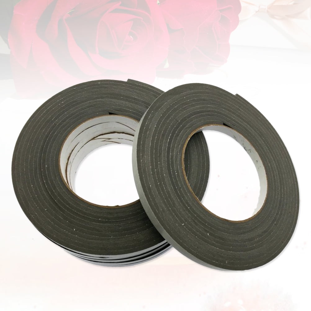 HOOWIFFY Strong Double-Sided Removable Adhesive Tape Black Plastic for Home Use and Projects V1189-WXFWAL-20260326-02645