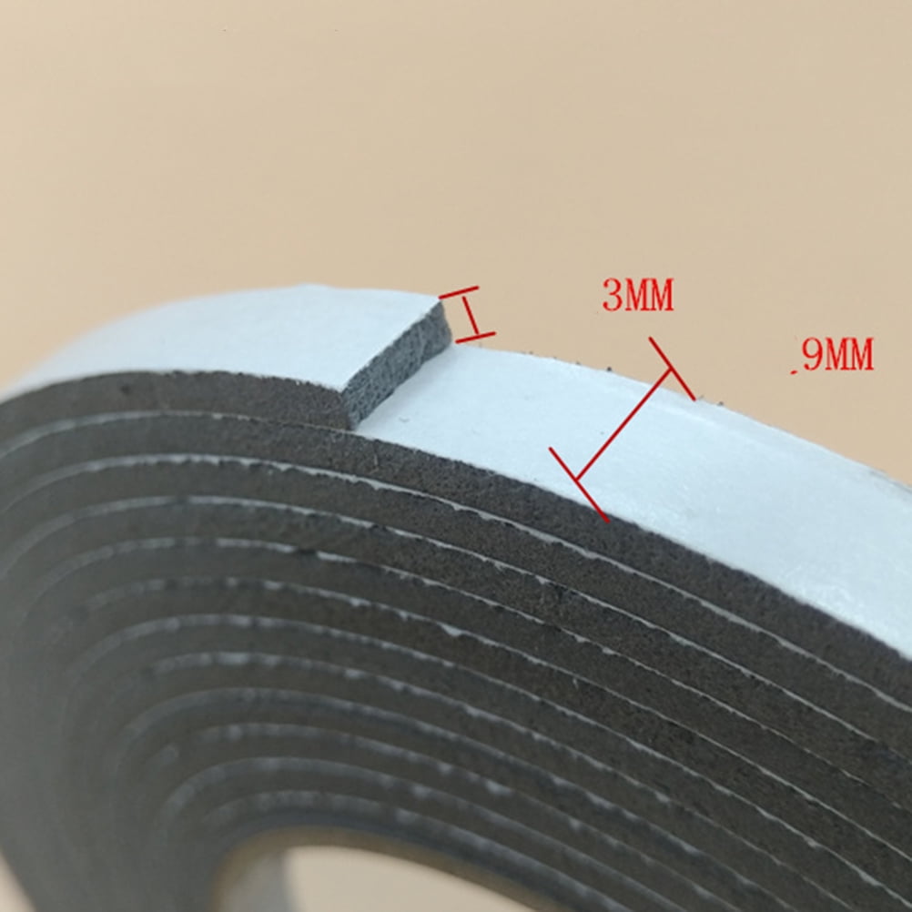 HOOWIFFY Strong Double-Sided Removable Adhesive Tape Black Plastic for Home Use and Projects V1189-WXFWAL-20260326-02645