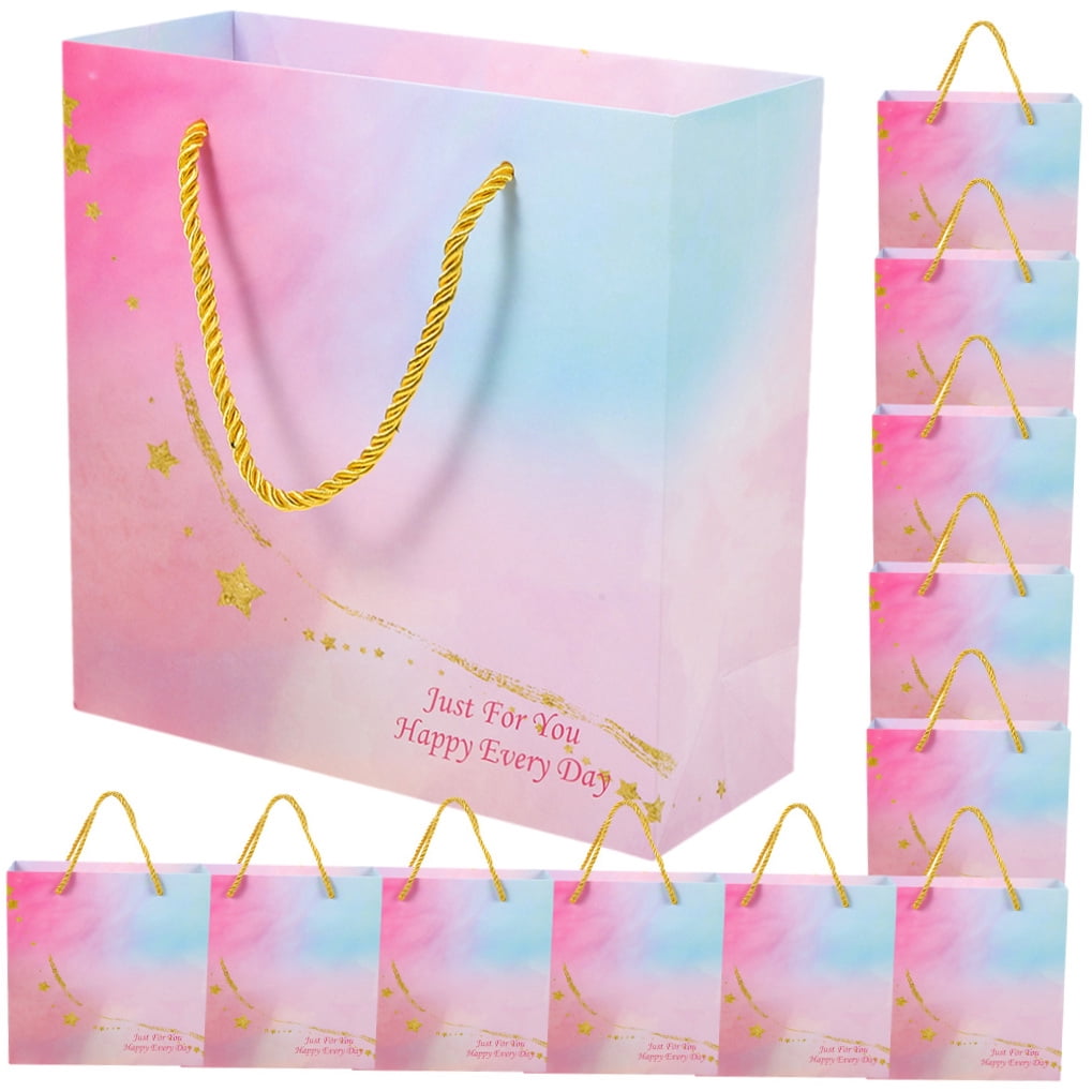 HOOWIFFY Elegant Pink Wedding Goodies Bags for Various Occasions 12Pcs V1189-WXFWAL-20260326-02659