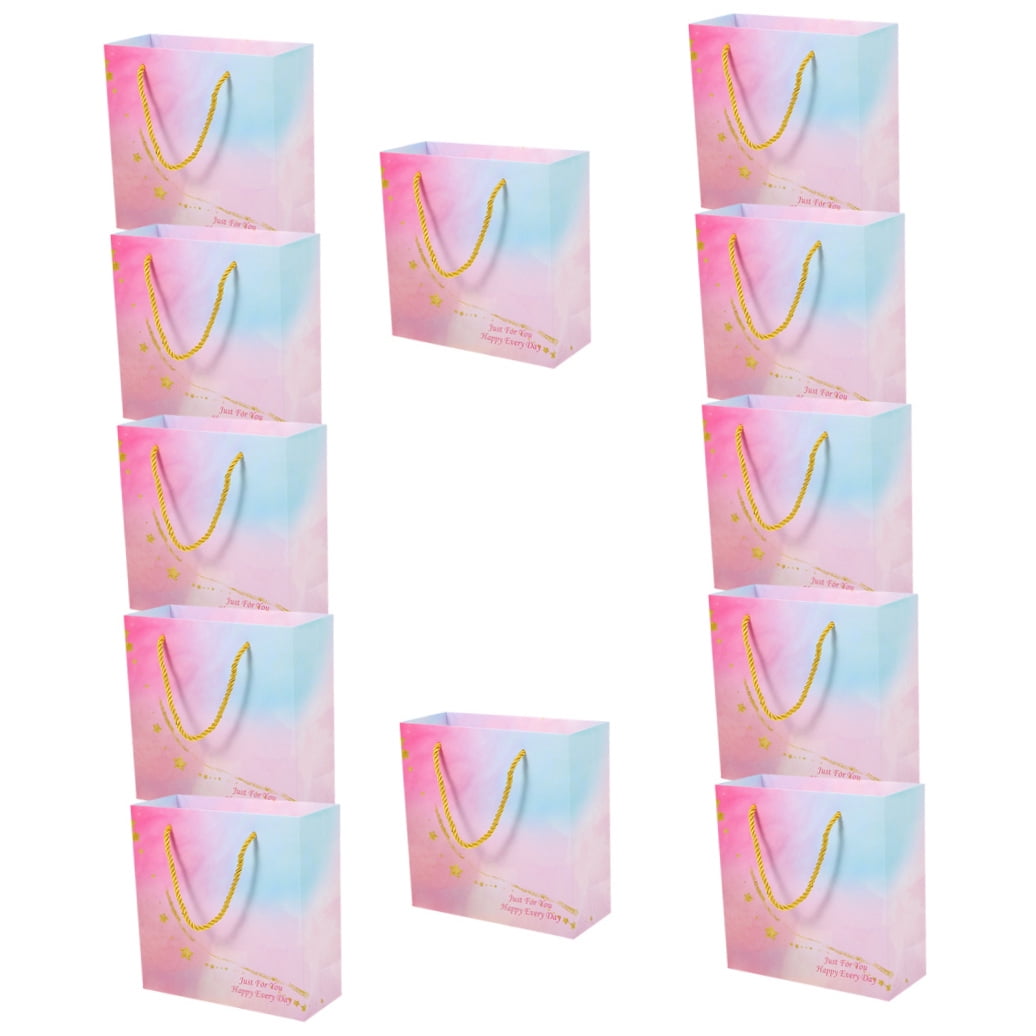 HOOWIFFY Elegant Pink Wedding Goodies Bags for Various Occasions 12Pcs V1189-WXFWAL-20260326-02659