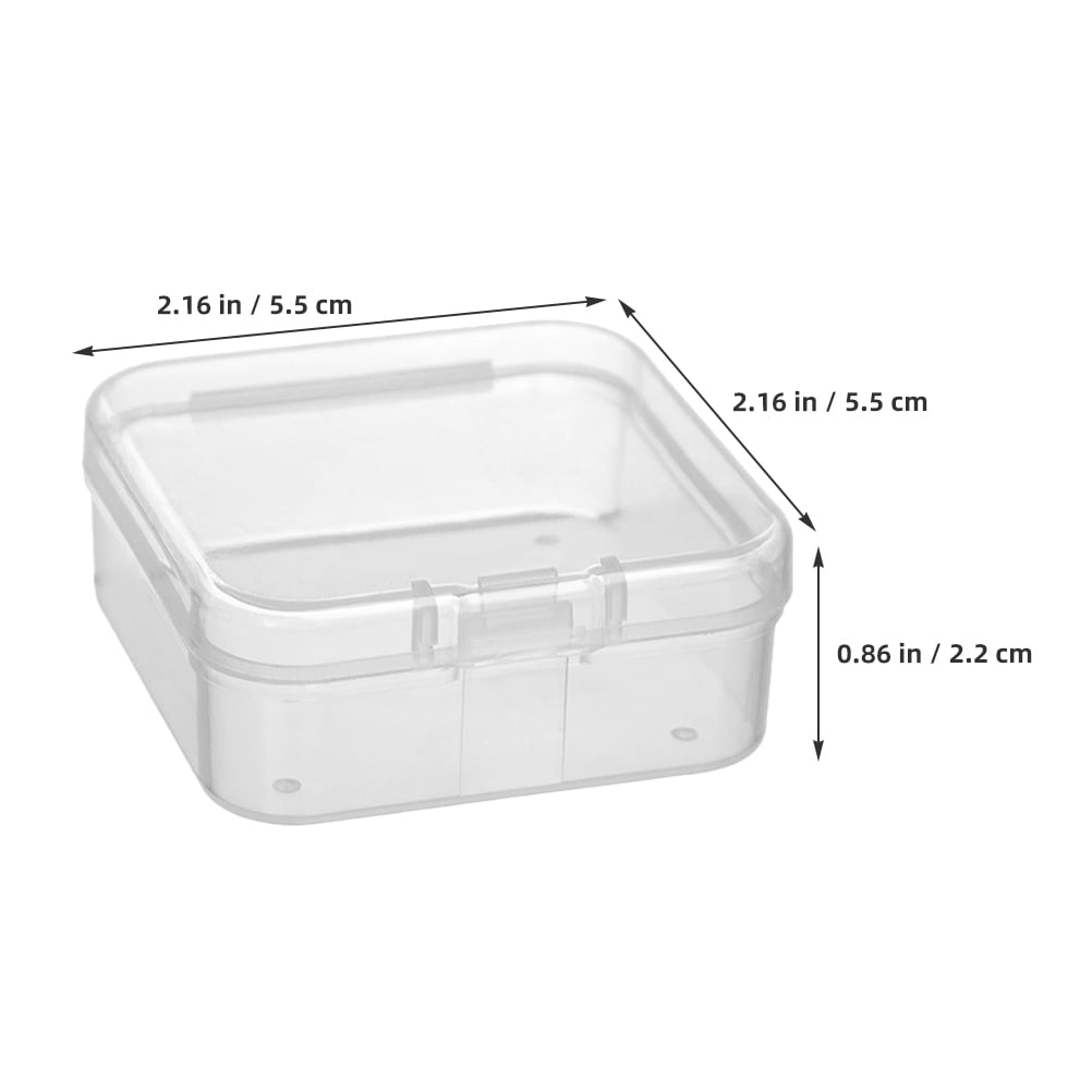 HOOWIFFY 55Pcs Small Storage Box Plastic Containers with Lids V1189-WXFWAL-20260326-02670