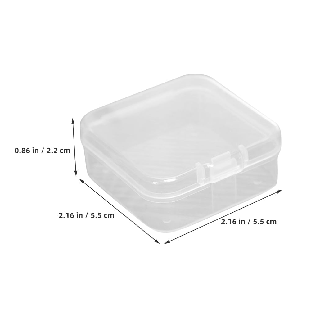HOOWIFFY 55Pcs Small Storage Box Plastic Containers with Lids V1189-WXFWAL-20260326-02670