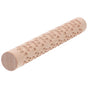 HOOWIFFY Pottery Slab Roller Embossed Rolling Pin Wooden Khaki 1Pack for Baking Cookies Artists V1189-WXFWAL-20260326-02685