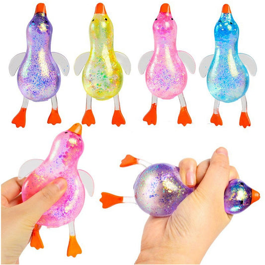 Darzheoy Squeeze Glitter Ducks Fidget Toys Pack Stress Relief Sensory Toys for Kids Adults Anxiety Relief V1189-WXFWAL-20260326-02689
