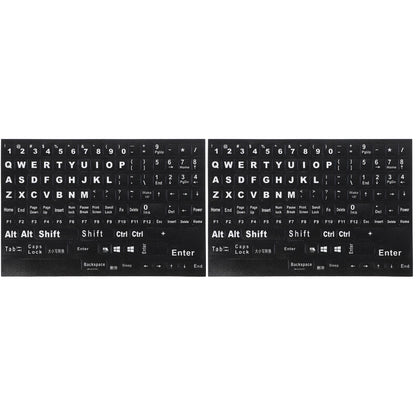 HOOWIFFY Hoowiffy Black Keyboard Stickers for Home Perfect Fit Easy Apply V1189-WXFWAL-20260326-02693