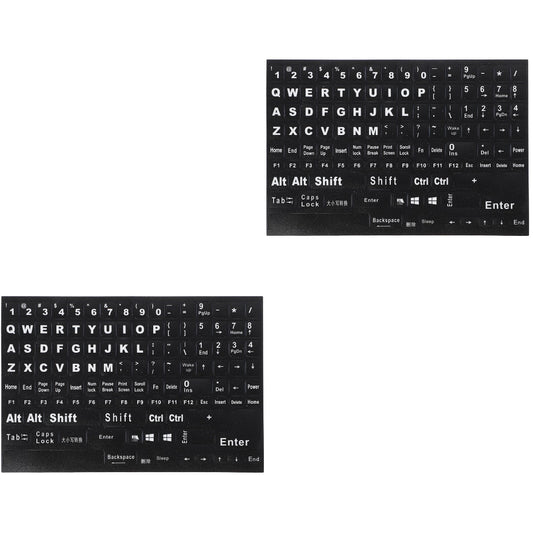 HOOWIFFY Hoowiffy Black Keyboard Stickers for Home Perfect Fit Easy Apply V1189-WXFWAL-20260326-02693