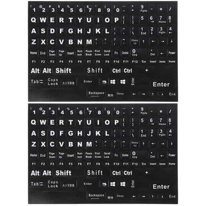HOOWIFFY Hoowiffy Black Keyboard Stickers for Home Perfect Fit Easy Apply V1189-WXFWAL-20260326-02693