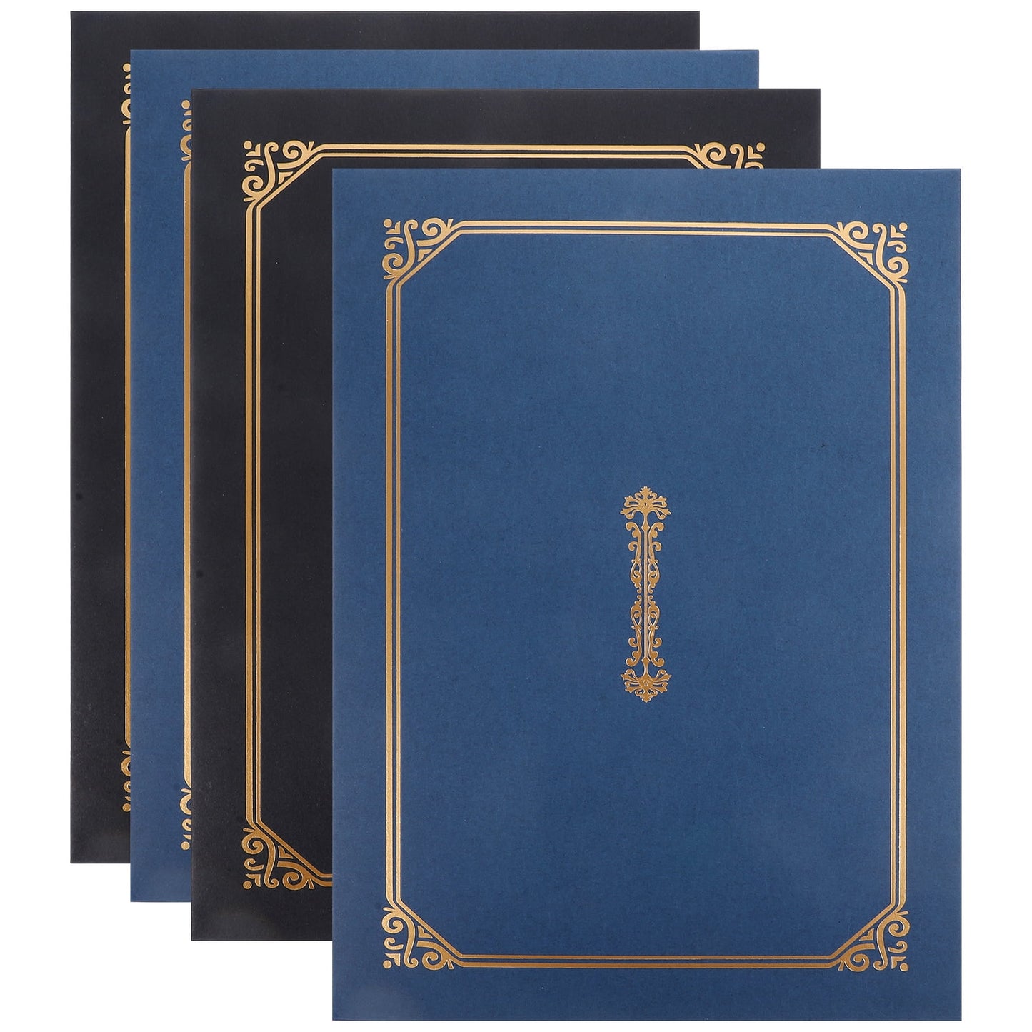 HOOWIFFY Compact Green Certificate Holders for Document Protection 4Pcs V1189-WXFWAL-20260326-02694