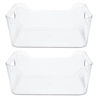 HOOWIFFY Clear Pet Fridge Organizers, Odorless and , Perfect for Vegetables and More, 2Pcs V1189-WXFWAL-20260326-02695