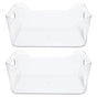 HOOWIFFY Clear Pet Fridge Organizers, Odorless and , Perfect for Vegetables and More, 2Pcs V1189-WXFWAL-20260326-02695
