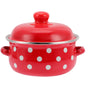 HOOWIFFY Red Enamel Pot - Daily Use Cookware for Kitchen, Versatile and Easy to Clean V1189-WXFWAL-20260326-02699