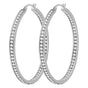 ChmadoxnLarge Hoop, Earrings, Silver, (19'), DTBPRQ50 One Size Silver V1189-WXFWAL-20260326-02700