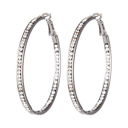 ChmadoxnLarge Hoop, Earrings, Silver, (19'), DTBPRQ50 One Size Silver V1189-WXFWAL-20260326-02700