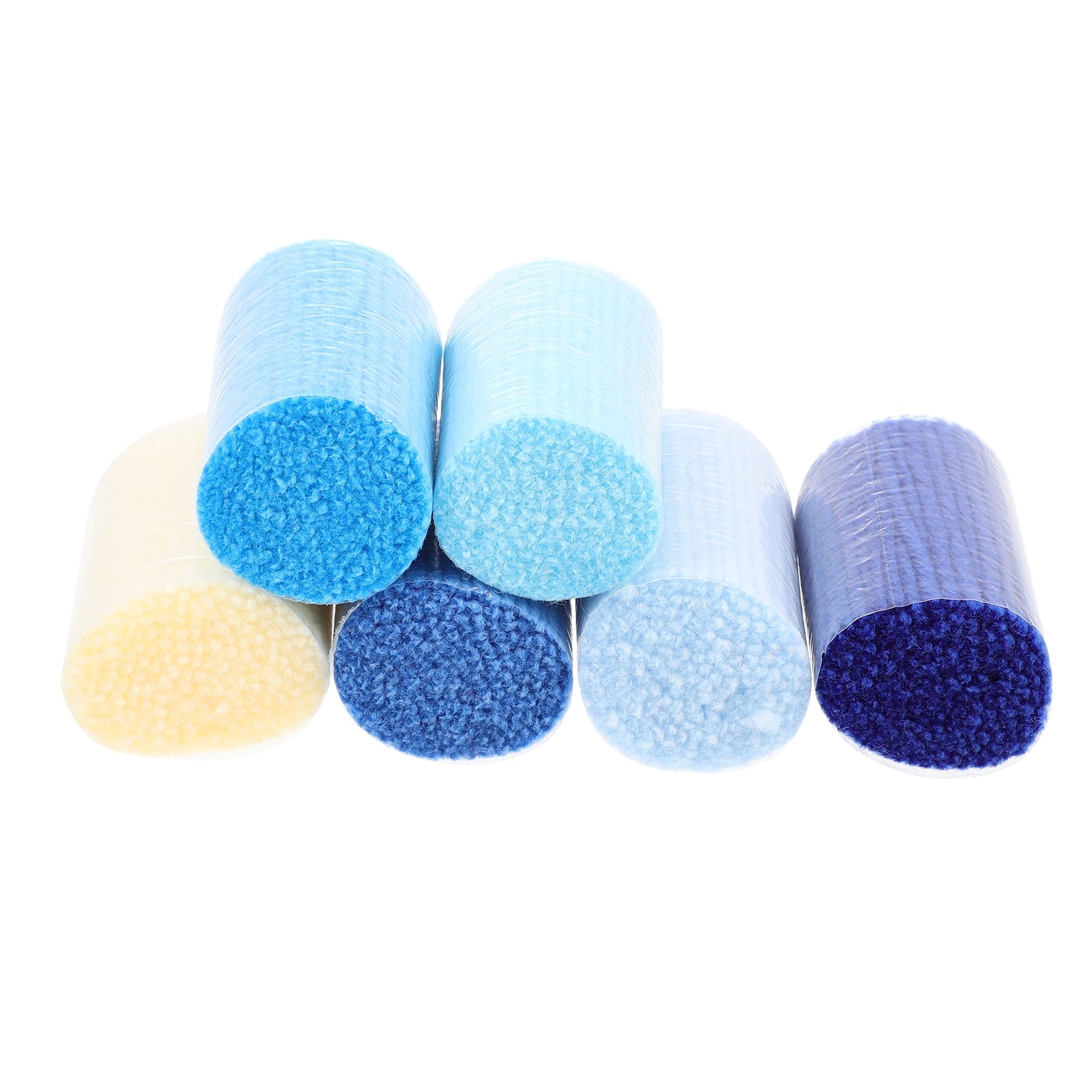 6Pcs Latch Hook Yarn DIY Rug Yarn Decorative Latch Hook Yarn Carpet Embroidery Supply 6X4X4CM As Shown V1189-WXFWAL-20260326-02708