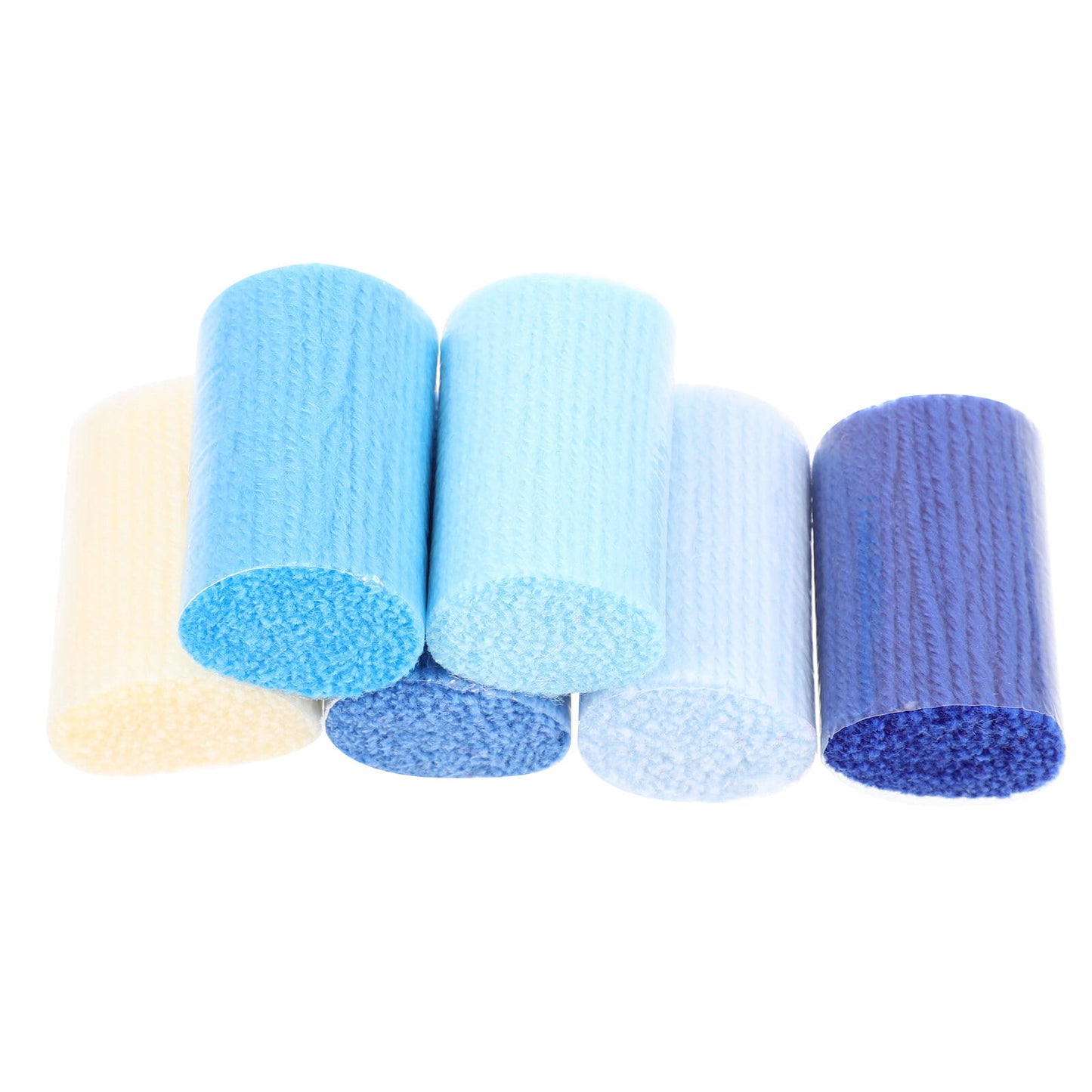 6Pcs Latch Hook Yarn DIY Rug Yarn Decorative Latch Hook Yarn Carpet Embroidery Supply 6X4X4CM As Shown V1189-WXFWAL-20260326-02708