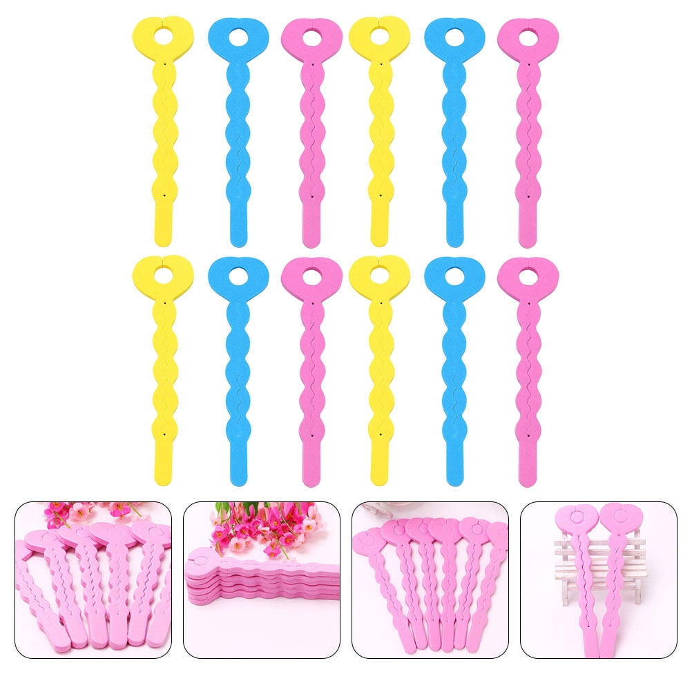 HOOWIFFY Sponge Rollers for Hair DIY Styling Wavy Hair for Women Home Use 24pcs V1189-WXFWAL-20260326-02711