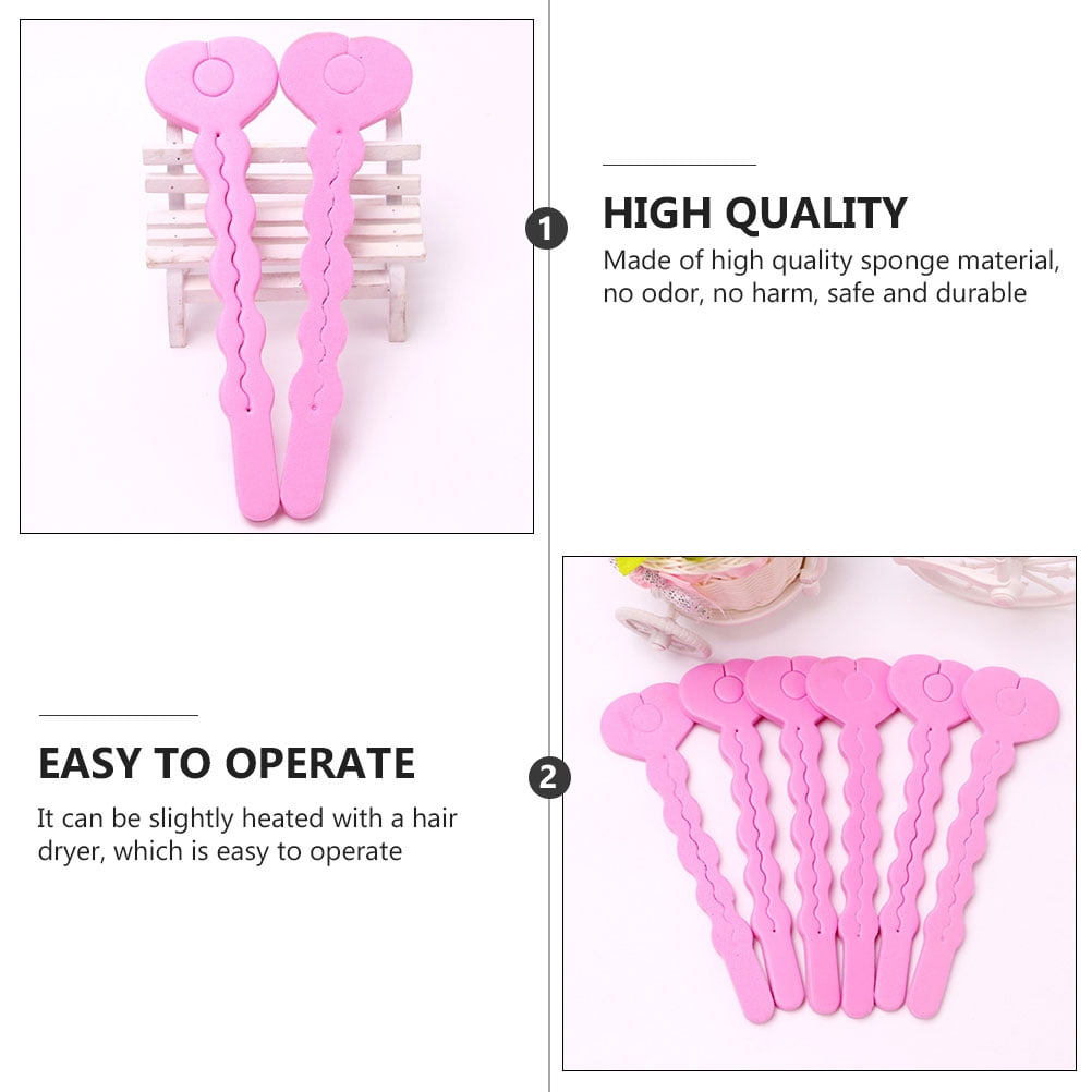 HOOWIFFY Sponge Rollers for Hair DIY Styling Wavy Hair for Women Home Use 24pcs V1189-WXFWAL-20260326-02711